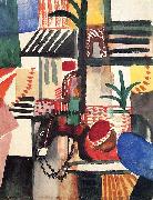 Mann mit Esel August Macke